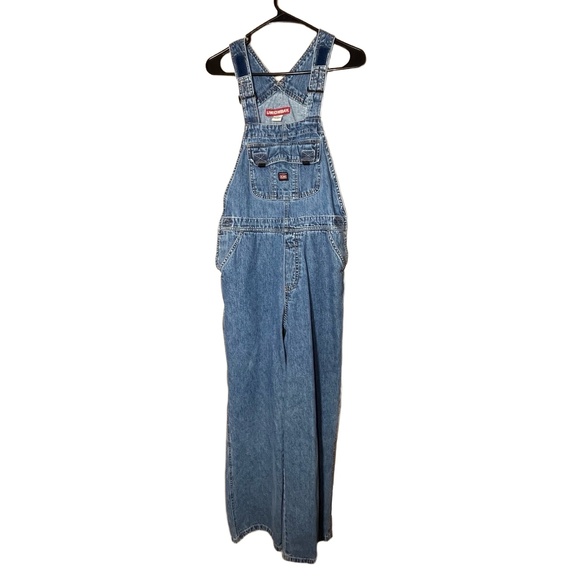 UNIONBAY Womens Overalls Size Small  Blue Denim Wide Leg Vintage 90s - Picture 1 of 11